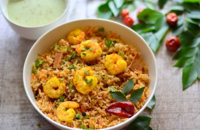 Shrimp Biryani