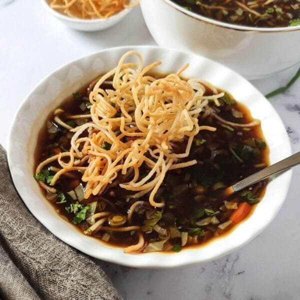 Manchow Vegetable Soup