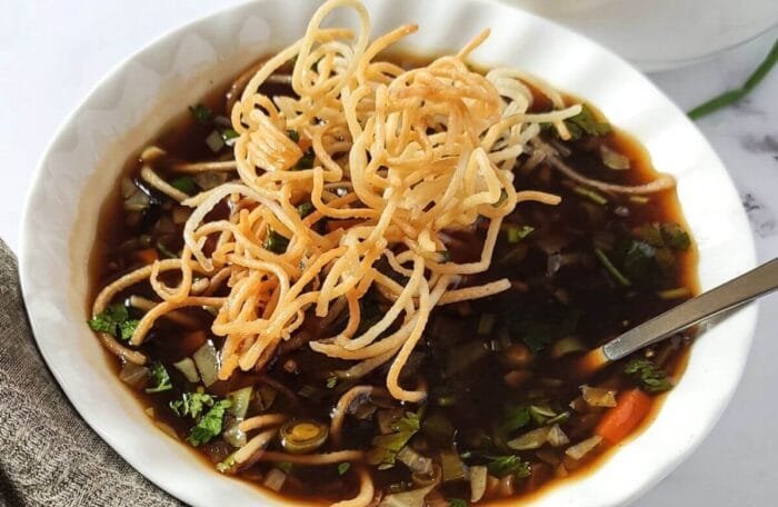 Manchow Vegetable Soup