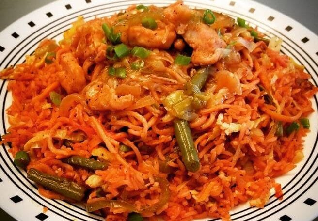 Schezwan Chicken Fried Rice